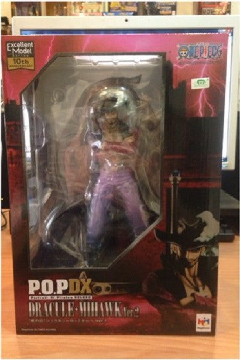 Megahouse 1/8 One Piece POP DX Juracule Dracule Mihawk Ver 2 Pvc Figure - Lavits Figure
