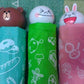 App Line Friends Character Brown Cony Moon Water Color Changed 3 Umbrella Set Bear Bunny Rabbit - Lavits Figure
 - 2