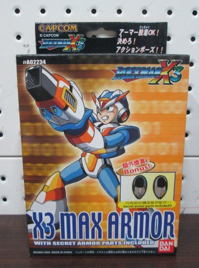 Bandai Capcom Megaman Rockman X3 Max Armor w/ Secret Parts Model Kit Figure - Lavits Figure
