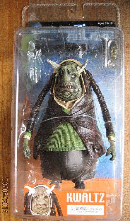 Reel Toys Neca Hitchhiker's Guide To The Galaxy Kwaltz 6" Action Collection Figure - Lavits Figure
