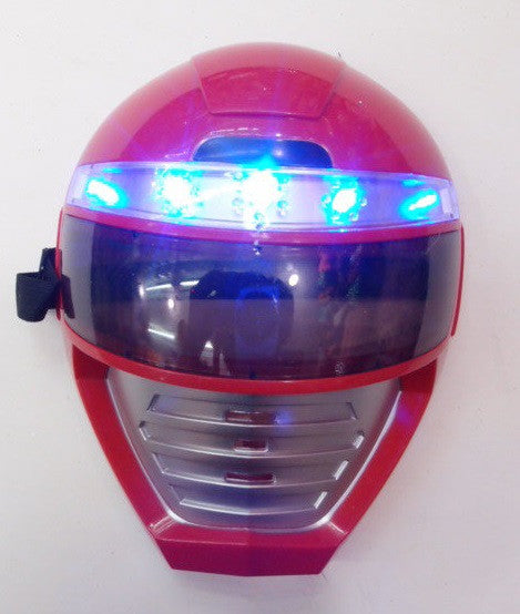 Toei Power Rangers Operation Overdrive Boukenger Bouken Red Fighter LED Light Up Plastic Mask Figure Cosplay - Lavits Figure
 - 1