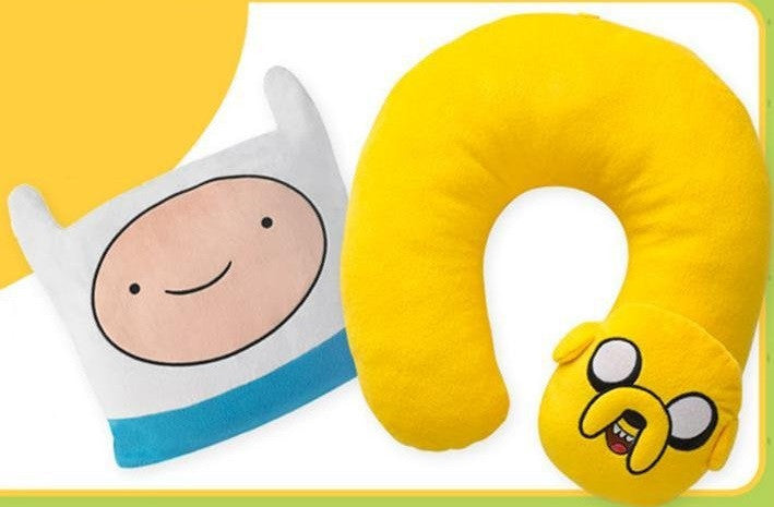 Adventure Time Taiwan Hi-Life Limited 12" Travel Neck Pillow Plush Doll Figure - Lavits Figure
 - 1