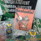 Inoue Santa Tokyo Tribe Santastic Kubrick 100% with T-Shirt Sticker Figure Box - Lavits Figure
 - 2