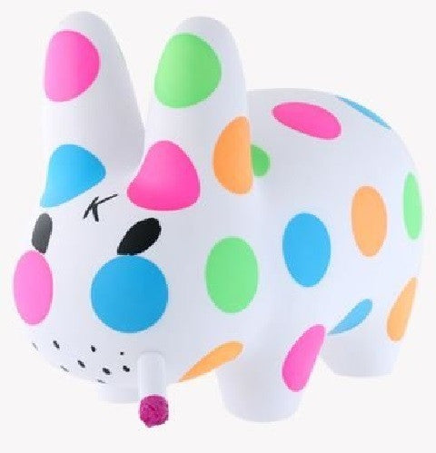 Kidrobot Frank Kozik Smorkin Labbit Color Polka Dot Ver. 10" Vinyl Figure - Lavits Figure
