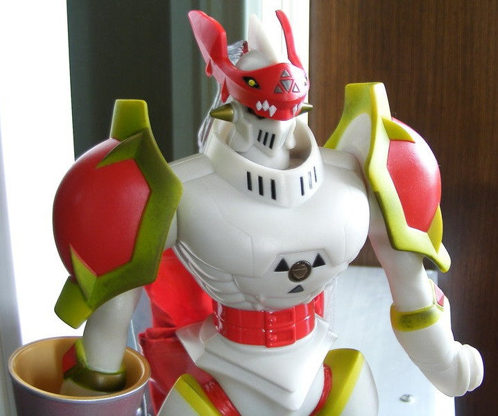 Bandai 2001 Digimon Dukemon Talking & Lighting Action Figure - Lavits Figure
 - 1