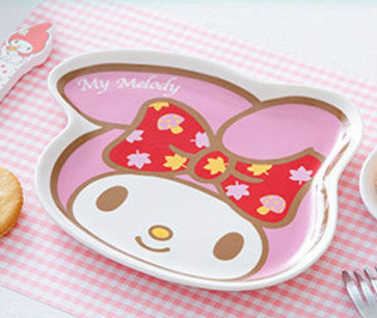 Sanrio Hi-Life Limited My Melody 8" Ceramics Plate Dish - Lavits Figure
