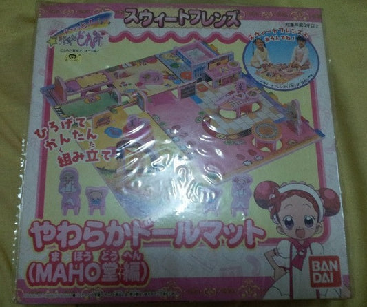 Bandai Magical Ojamajo Do Re Mi Sweet Friends Soft Doll Mat Maho Do Ver Play Set - Lavits Figure
 - 1