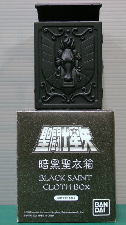 Bandai 2005 Saint Seiya Myth Cloth Black Saint Cloth Box Not For Sale Ver. Figure - Lavits Figure
