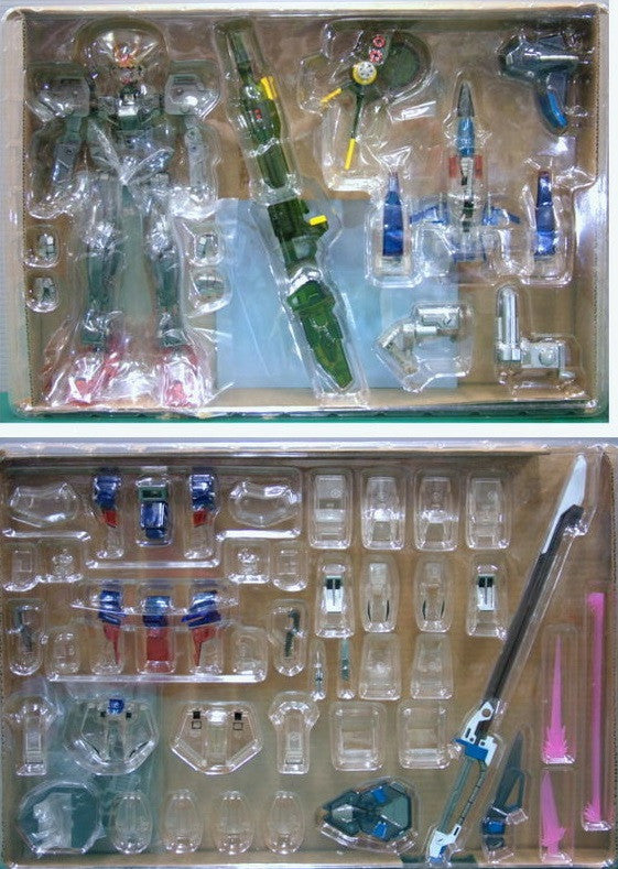 Bandai 1/100 Expo 2003 Chogokin Metal Material Model Launcher & Sword Strike Gundam Clear Color Ver Action Figure - Lavits Figure
 - 3