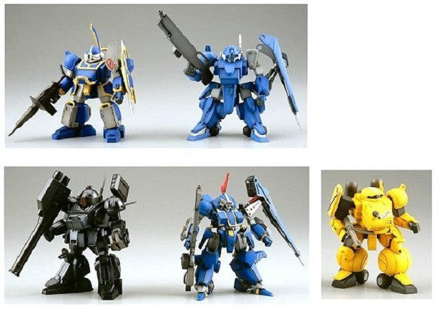 Kotobukiya Votoms Gaiden Blue Knight Berserga Story One Coin Series 1 6 1P 2P 12 Figure Set - Lavits Figure
 - 2