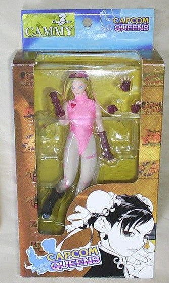 Moby Dick Capcom Queens Street Fighter Cammy Pink Ver. 7" Action Figure Set - Lavits Figure
