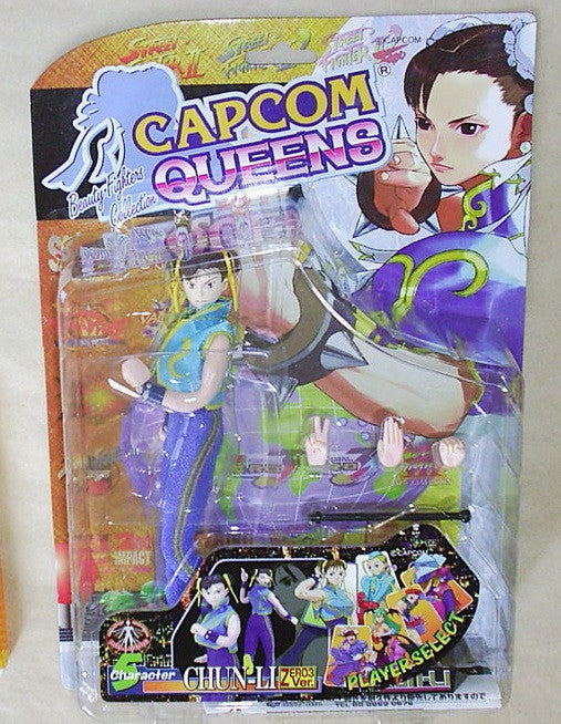 Moby Dick Capcom Queens Street Fighter Chun Li Zero 3 Ver. 7" Action Figure Set - Lavits Figure
