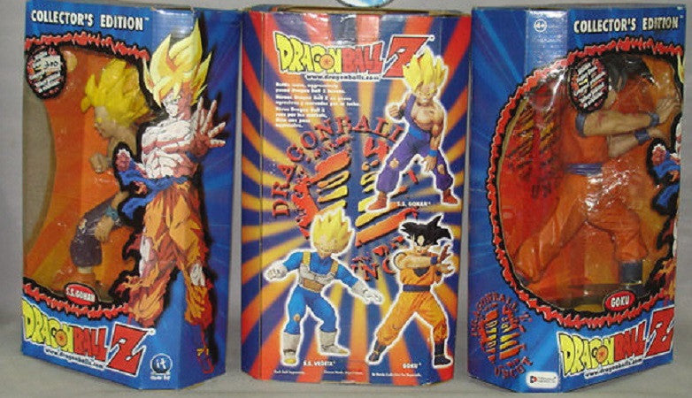 Irwin Dragon Ball Z DBZ Collector's Edition S.S. Gohan Vegeta Goku 3 9" Trading Figure Set - Lavits Figure
 - 2