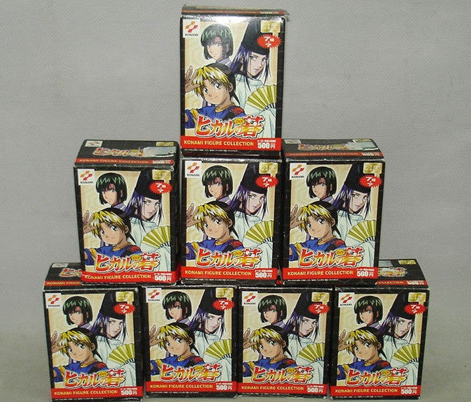 Konami Hikaru No Go Obata Takeshi HG Collection 7+1 Secret 8 Trading Figure Set - Lavits Figure
 - 2