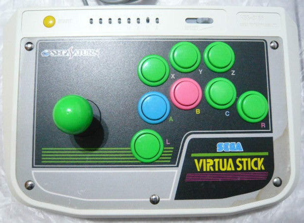 Sega Saturn Joystick Controller HSS-0136 Virtua Arcade Stick - Lavits Figure
 - 1