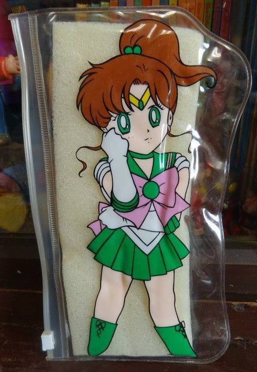 Japan Pretty Soldier Sailor Moon R Jupiter 8" Plastic Bag Naoko Takeuchi - Lavits Figure
 - 1