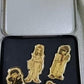 Japan Gensomaden Saiyuki Gaiden Reload G-Fantasy 4 Metal Pin Badge Figure Set - Lavits Figure
 - 2