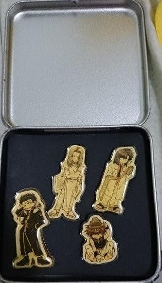 Japan Gensomaden Saiyuki Gaiden Reload G-Fantasy 4 Metal Pin Badge Figure Set - Lavits Figure
 - 2