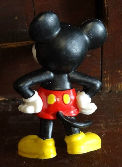 Disney Bully Land Mickey Mouse 2" Mini Figure Hand Painted - Lavits Figure
 - 2