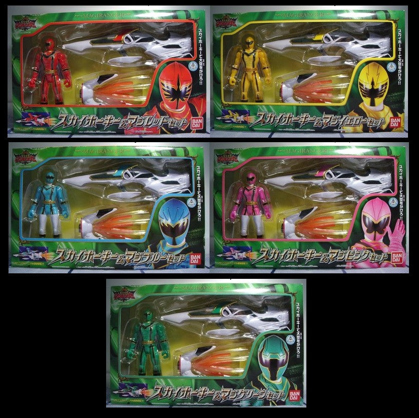 Bandai Power Rangers Mystic Force Magiranger 5 Action Collection Figure Set - Lavits Figure
