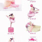 Takara Tomy Panda's Ana Gashapon Chubs over Na Ballet Girl 5+1 Secret 6 Mini Figure Set - Lavits Figure
 - 2