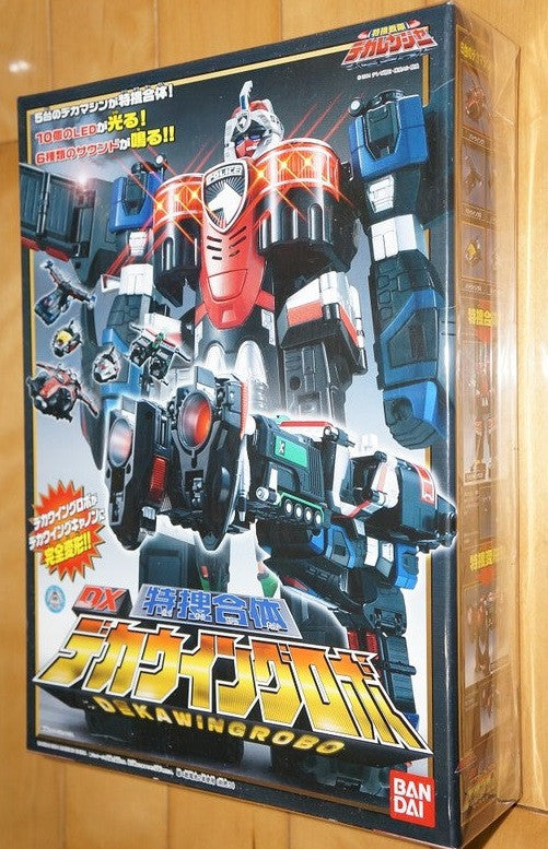 Bandai Power Rangers Dekaranger SPD Space Patrol Delta Patwing DX Dekarwingrobo Megazord Action Figure - Lavits Figure
 - 1