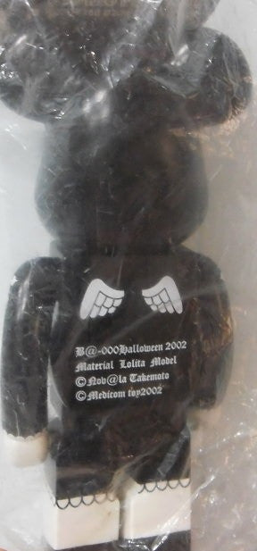 Medicom Toy 2002 Be@rbrick 400% Halloween Material Lolita Black 11" Vinyl Collection Figure - Lavits Figure
 - 3