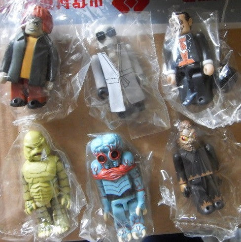 Medicom Toy Kubrick 100% Universal Studio Monsters Series 2 6 Collection  Figure Set