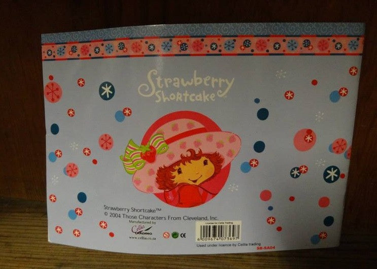 Cleverland Inc 2004 Strawberry Shortcake Sticker Album Book Blue - Lavits Figure
 - 2