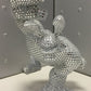 Coarsetoys Mark Landwehr Paw! Customized 3 Limited A Bathing Ape Diamond 12" Vinyl Figure - Lavits Figure
 - 1