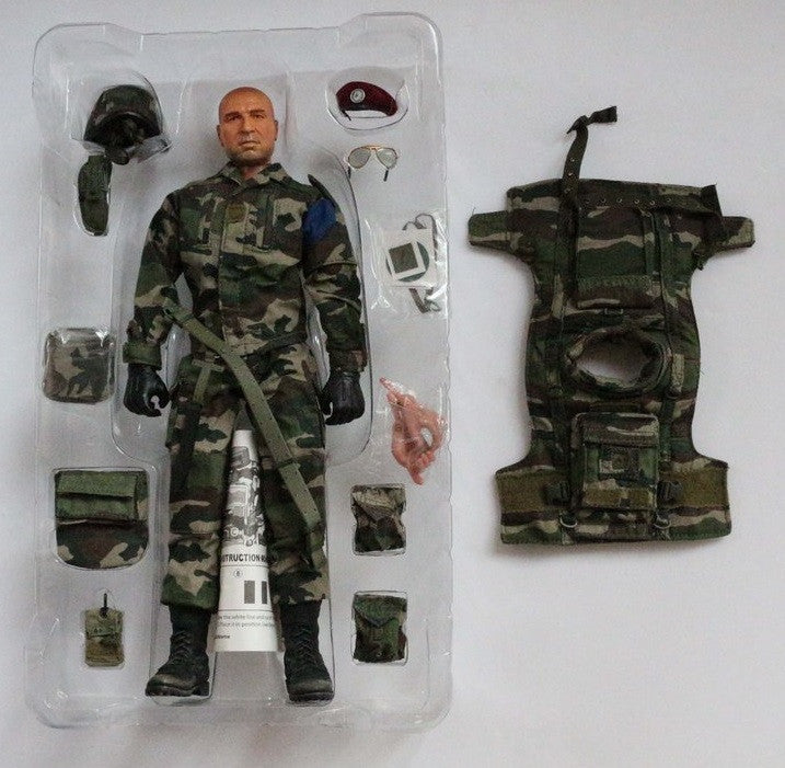 BBi 12" 1/6 Collectible Items Elite Force Freedom French Airborne Bruno Action Figure - Lavits Figure
 - 3