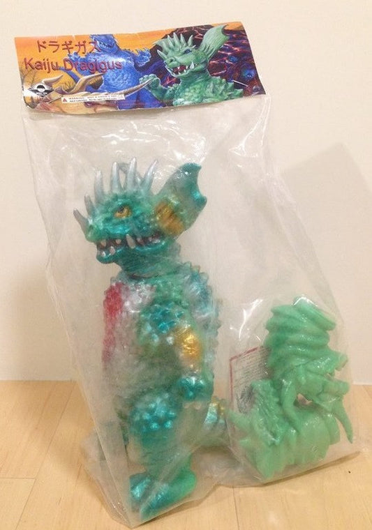 Max Toy Co Mark Nagata Yuichi Yamashita Kaiju Dragigus One up Exclusive Green Ver 10" Vinyl Figure - Lavits Figure
