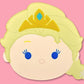 Disney Tsum Tsum Character Badge ID Card Holder Frozen Elsa Ver - Lavits Figure
 - 1