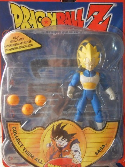 Irwin toys Dragon Ball Z Collect Them All Saga Super Vegeta 6" Action Figure - Lavits Figure
