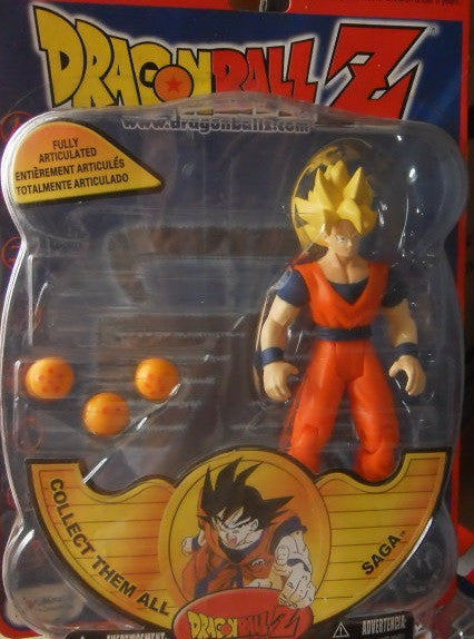 Irwin toys Dragon Ball Z Collect Them All Saga Super Son Gokou Goku 6" Action Figure - Lavits Figure
