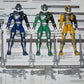 Bandai Power Rangers Dekaranger SPD Space Patrol Delta Sound Patrol 5 Action Figure Set Used - Lavits Figure
 - 1