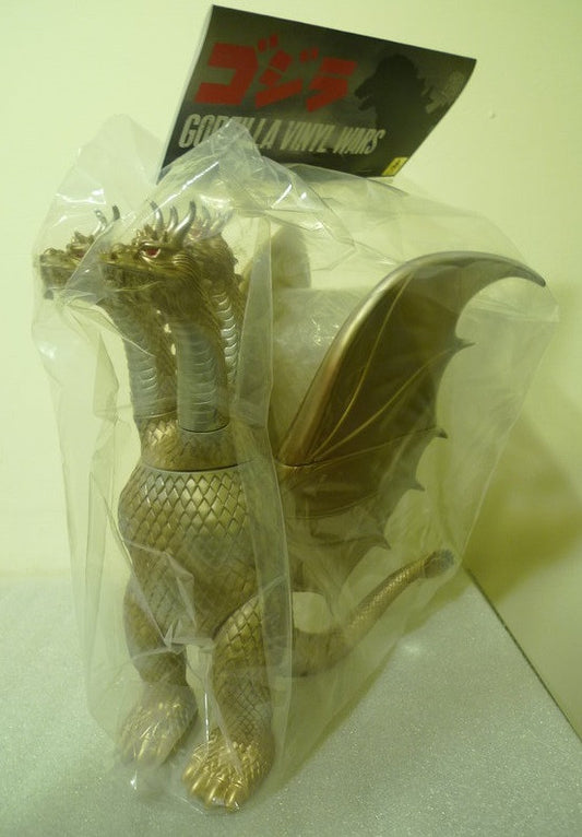 Medicom Toy Marusan Godzilla Vinyl Wars Ghidorah 12" Soft Collection Figure - Lavits Figure

