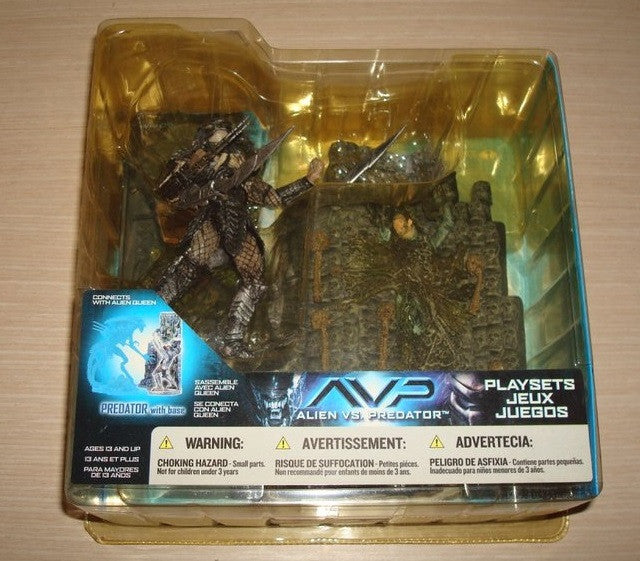McFarlane Toys Alien vs Predator Predator With Base Ver Trading Figure Play Sets - Lavits Figure
