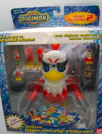 Bandai Digimon Digital Monster Deluxe Digivolving Playset Hawkmon Ver Action Figure - Lavits Figure
 - 1
