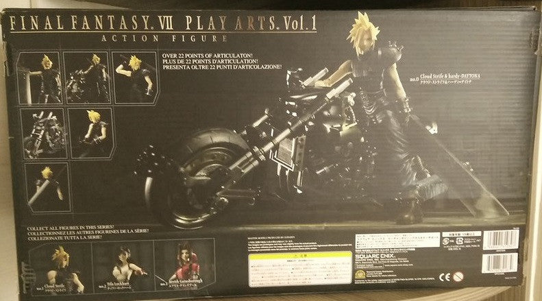 Square Enix Final Fantasy VII 7 Play Arts Vol 1 Cloud Strife & Hardy Action Figure - Lavits Figure
 - 2