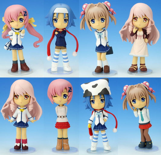 Bandai D.C. Da Capo II 3D Design 8 Trading Figure Set