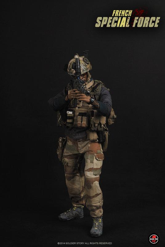 Soldier Story 1/6 12" French Special Force Action Figure