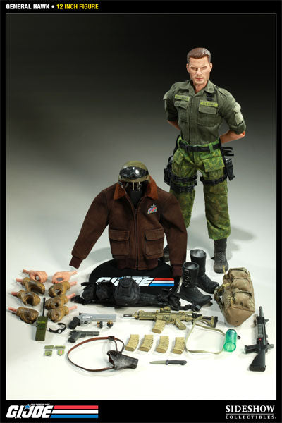 Sideshow 1/6 12" A Real American Hero G.I. Joe General Hawk Action Figure