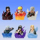 Bandai Naruto Stamp Ninja Symbol Gashapon Part 2 6 Collection Figure Set