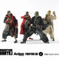 ThreeA 3A Toys 1/12 Ashley Wood Action Portable Adventure Kartel Fighting JC 4 6" Figure Set