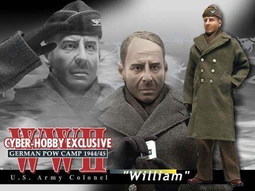 Dragon 12" 1/6 Cyber Hobby Exclusive WWII German Pow Camp 1944/45 U.S. Army Colonel William Action Figure