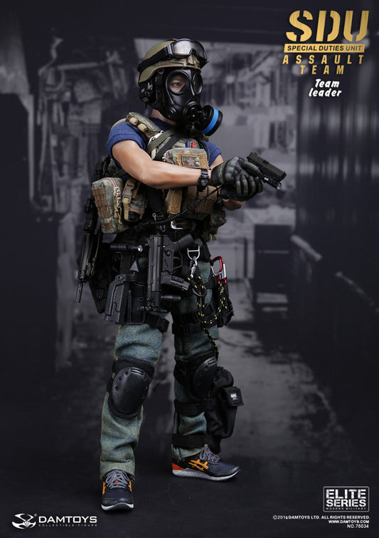 DamToys 1/6 12" Elite Series 78034 SDU Assault Team Leader Action Figure