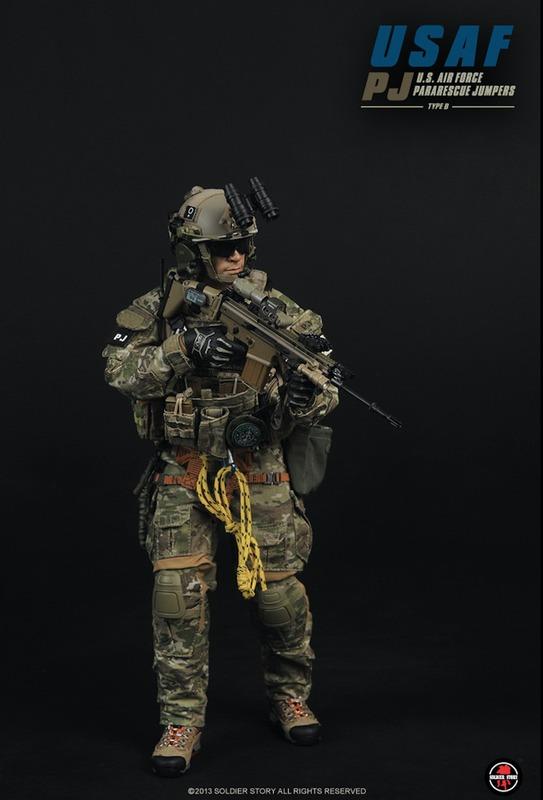 Soldier Story 1/6 12" USAF PJ Pararescue Jumpers Type B Action Figure