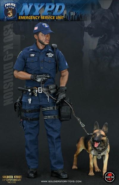 NYPD　警官　フィギュア Soldier Story 1/6 12