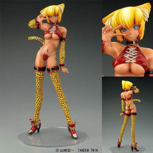 Yamato Tandem Twin 1/6 Pvc Animal Girls Leopard Schell Ver Collection Figure